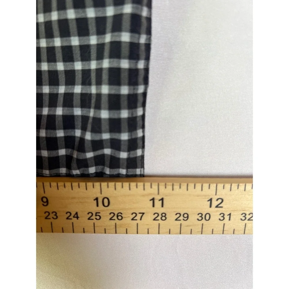 Adidas Mens Golf Shorts Gingham Checkered Black White‎ 32
